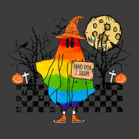 Hitchhiking Ghost Lgbtq Halloween Spooky Season Coming Out Men's Polo Shirt | Artistshot