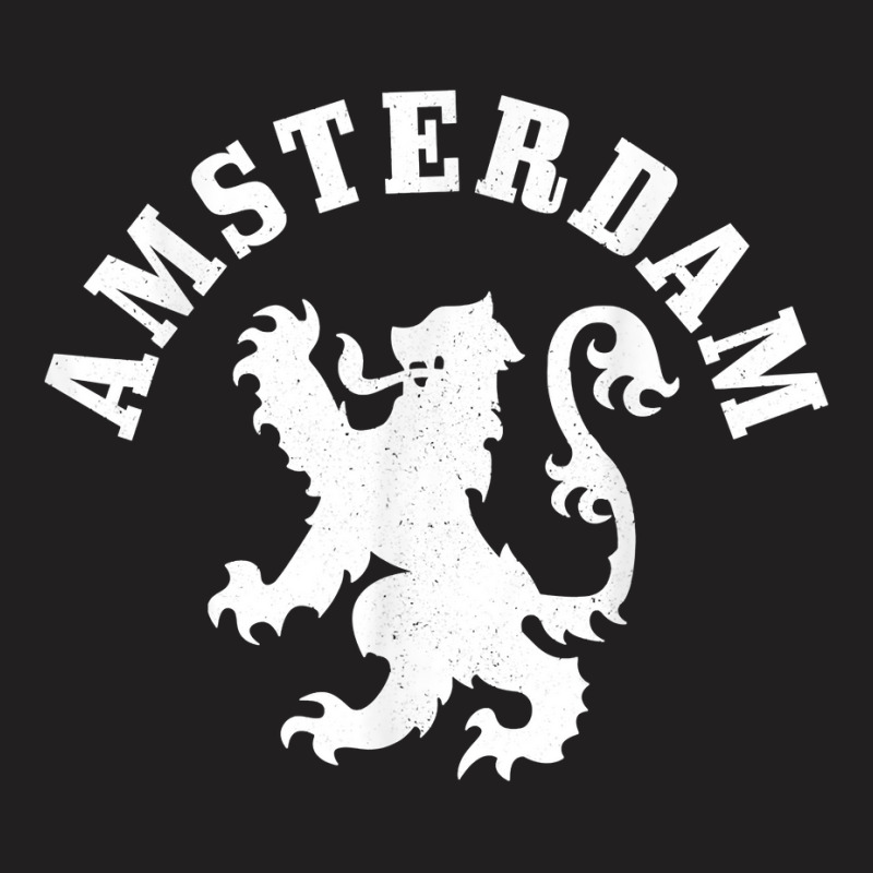 Amsterdam Netherlands Lion Dutch Holland Vintage Amsterdam T-shirt | Artistshot