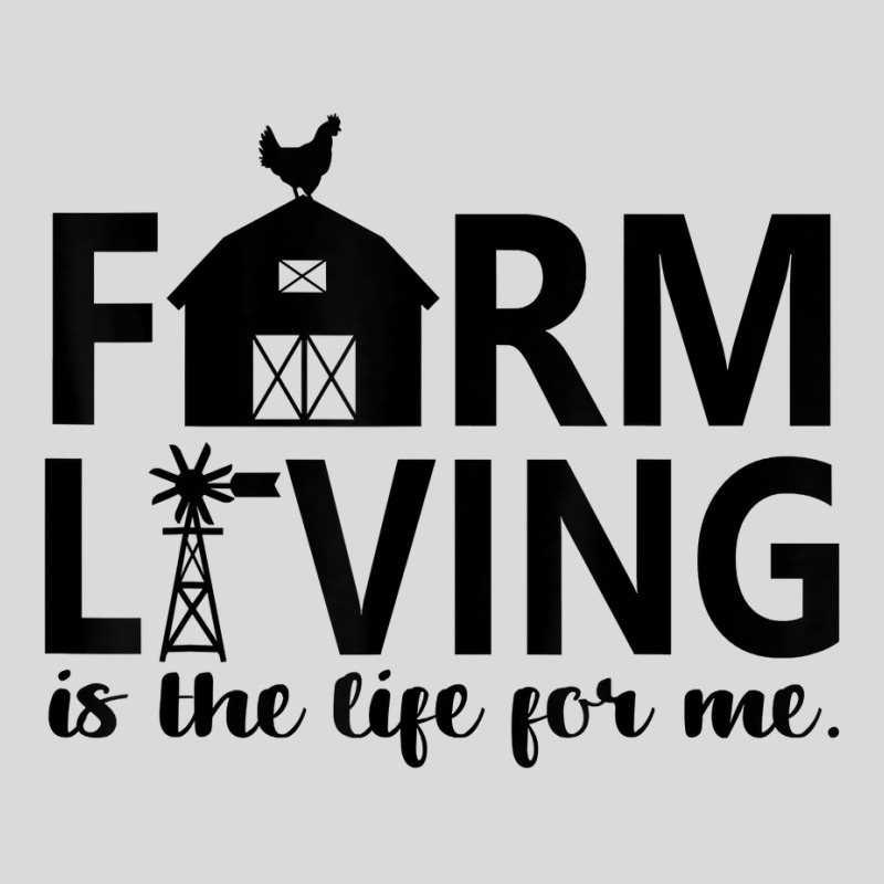 Farm Living Is The Life For Me Inspirational Animal Farm T Shirt Women's Triblend Scoop T-shirt by cm-arts | Artistshot