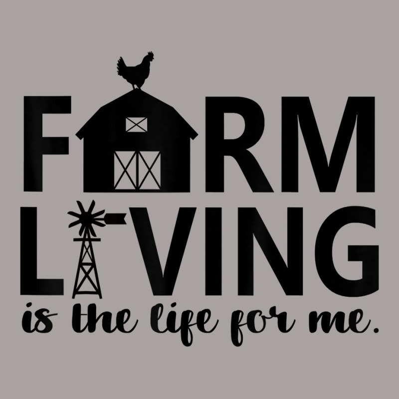 Farm Living Is The Life For Me Inspirational Animal Farm T Shirt Racerback Tank by cm-arts | Artistshot