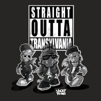 Straight Outta Transylvania Funny Urban Cartoon Vampires T Shirt Ladies Fitted T-shirt | Artistshot