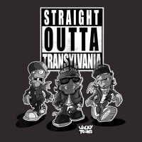 Straight Outta Transylvania Funny Urban Cartoon Vampires T Shirt Racerback Tank | Artistshot