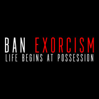 Ban Exorcisms Life Begins At Possession T Shirt Adjustable Cap | Artistshot