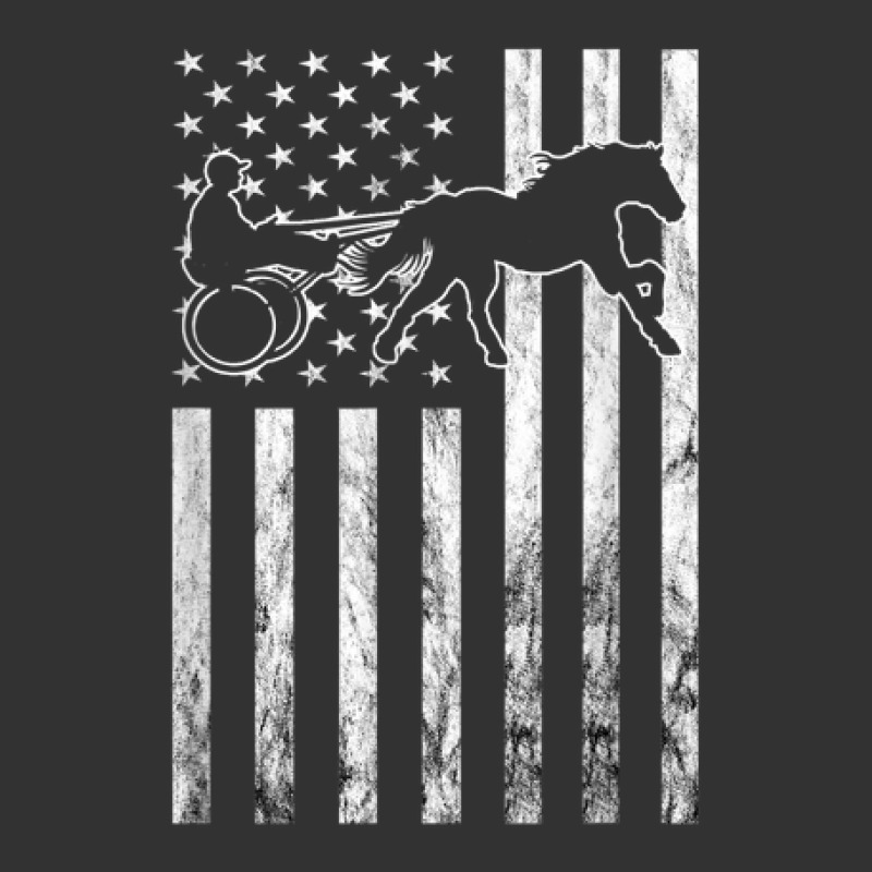 Harness Racing Vintage Flag Usa Horse Racing American Race Baby Bodysuit | Artistshot