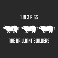 One In Three Pigs Are Brilliant Builders Toddler T-shirt | Artistshot