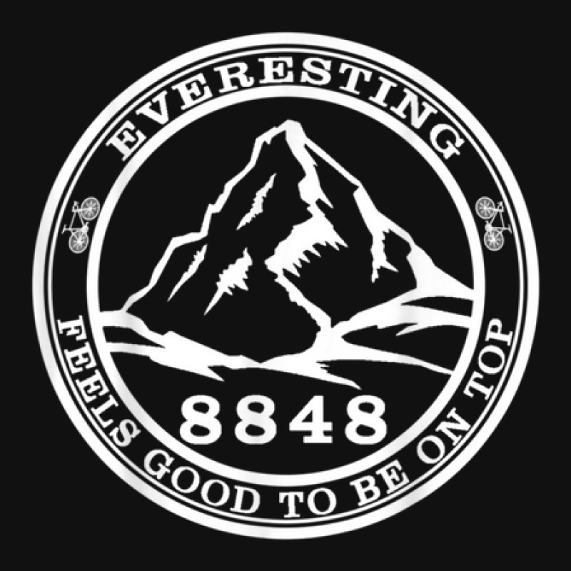 Everesting Challenge To The Top 8848m White Classic Baby Bibs by August | Artistshot