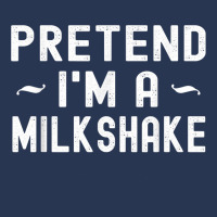 Halloween Milkshake Lazy Costume Pretend I'm A Milkshake T Shirt Men Denim Jacket | Artistshot