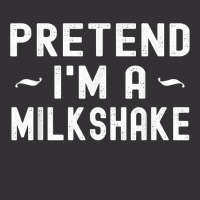 Halloween Milkshake Lazy Costume Pretend I'm A Milkshake T Shirt Vintage Short | Artistshot