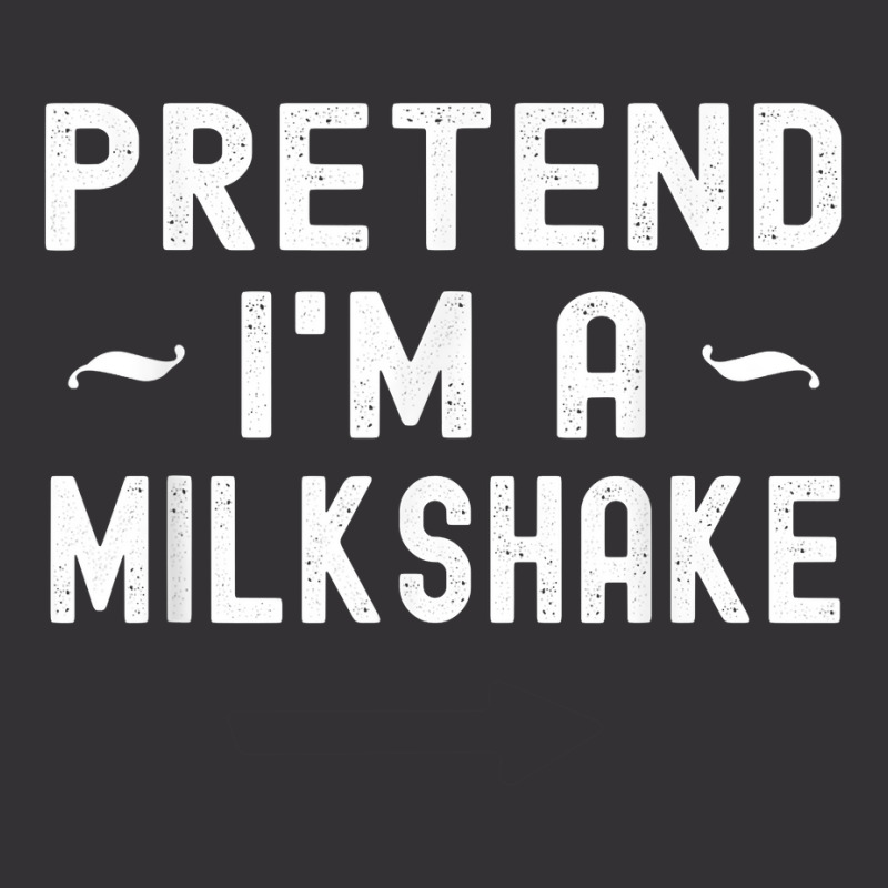 Halloween Milkshake Lazy Costume Pretend I'm A Milkshake T Shirt Vintage Short by cm-arts | Artistshot