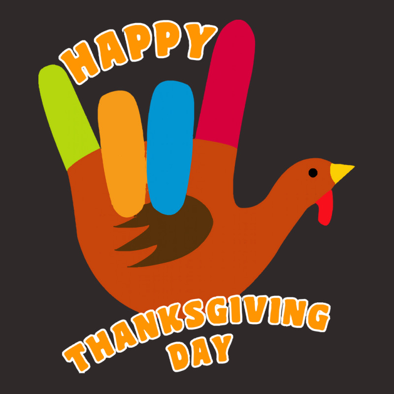 American Sign Language Turkey Happy Thanksgiving T  Shirt Racerback Tank by whistlerobust | Artistshot