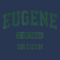 Eugene Oregon Or Vintage Athletic Sports Design T Shirt Ladies Denim Jacket | Artistshot