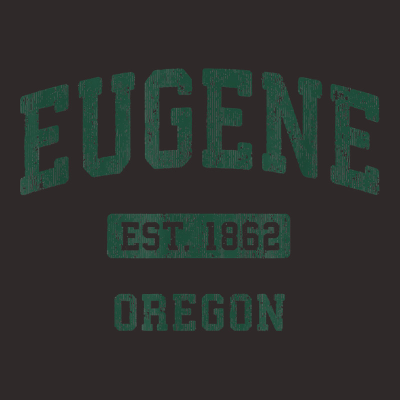 Eugene Oregon Or Vintage Athletic Sports Design T Shirt Racerback Tank by cm-arts | Artistshot