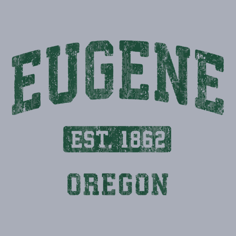 Eugene Oregon Or Vintage Athletic Sports Design T Shirt Tank Dress by cm-arts | Artistshot