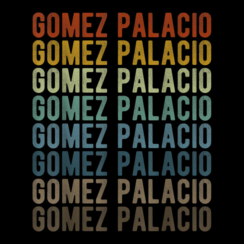 Gomez Palacio City Mexico Retro Zipper Hoodie | Artistshot