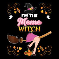 I'm The Meme Witch Broom Candy Pumpkin Family Halloween Girl Youth Hoodie | Artistshot