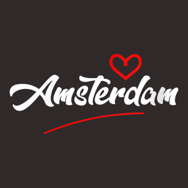 Womens Amsterdam Love V Neck T Shirt Racerback Tank by cm-arts | Artistshot