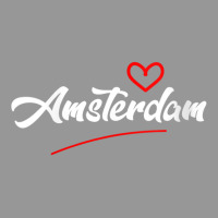 Womens Amsterdam Love V Neck T Shirt Women's V-neck T-shirt | Artistshot