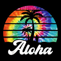 Aloha Hawaii Island Palm Beach Surfboard Surf Tie Dye T Shirt Kids Cap | Artistshot