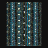 Vines-o-death----aqua- Rear Car Mat | Artistshot