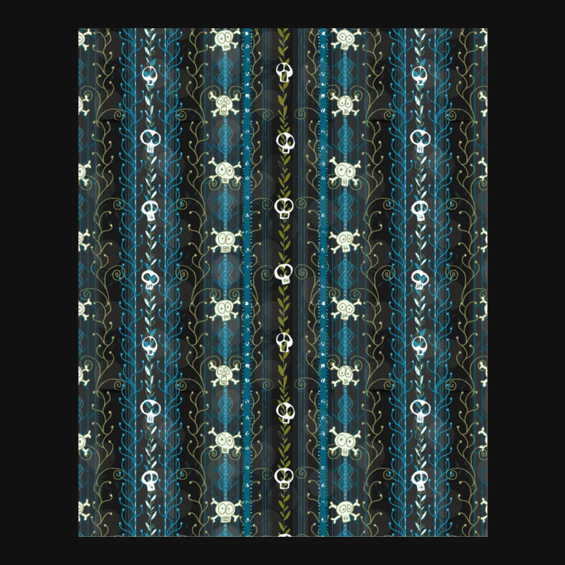 Vines-o-death----aqua- Rear Car Mat | Artistshot