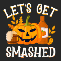 Pumpkin Let's Get Smashed Women's Pajamas Set | Artistshot