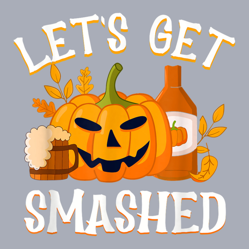 Pumpkin Let's Get Smashed Tank Dress by August | Artistshot