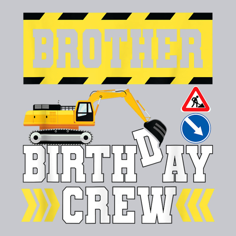 Construction Themed Birthday Shirt Kid Birthday Crew Brother Unisex Jogger by haxemaxagi | Artistshot