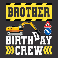 Construction Themed Birthday Shirt Kid Birthday Crew Brother Vintage Hoodie And Short Set | Artistshot