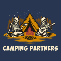 Camping Partners Skull, Camping Partners Skull Art, Camping Partners S Men Denim Jacket | Artistshot