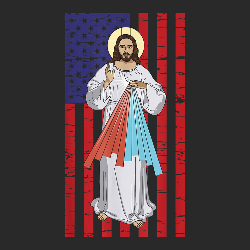 Divine Mercy Jesus Usa American Flag Catholic T Shirt Toddler T-shirt by nealegmruland1 | Artistshot