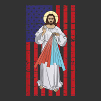 Divine Mercy Jesus Usa American Flag Catholic T Shirt Baby Bodysuit | Artistshot