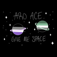 Aroace Give Me Space Zipper Hoodie | Artistshot