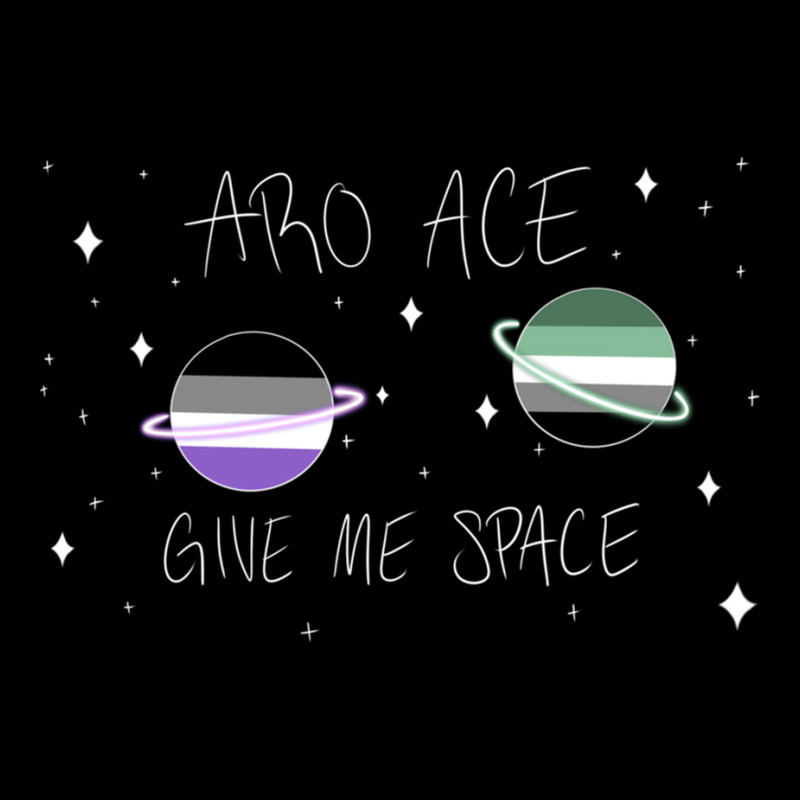 Aroace Give Me Space Zipper Hoodie | Artistshot