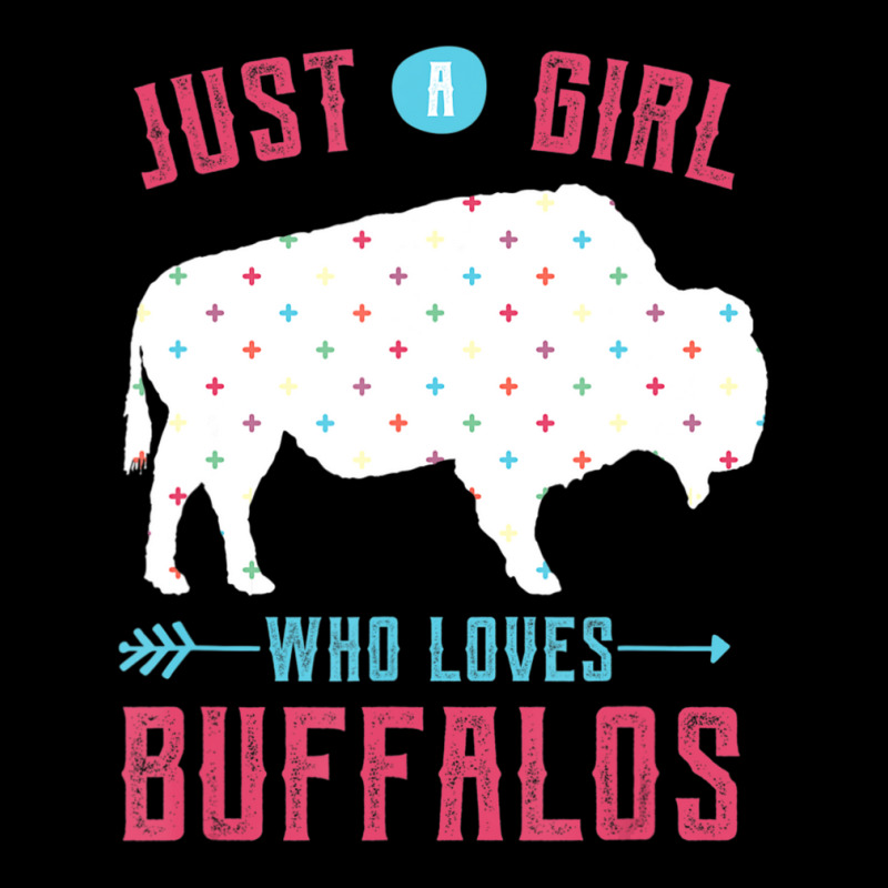 Bison Just A Girl Who Loves Buffalos Men's Long Sleeve Pajama Set | Artistshot