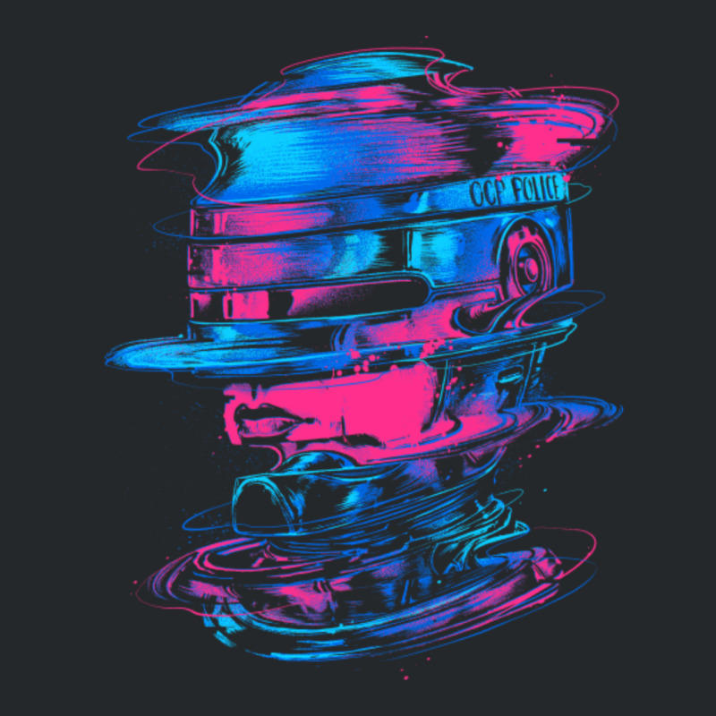 Glitchy Cyborg Crewneck Sweatshirt by cm-arts | Artistshot