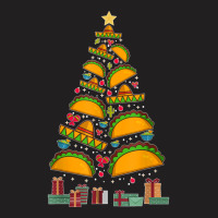 Funny Mexican Xmas Tree Tacos Burritos Feliz Navidad T-shirt | Artistshot