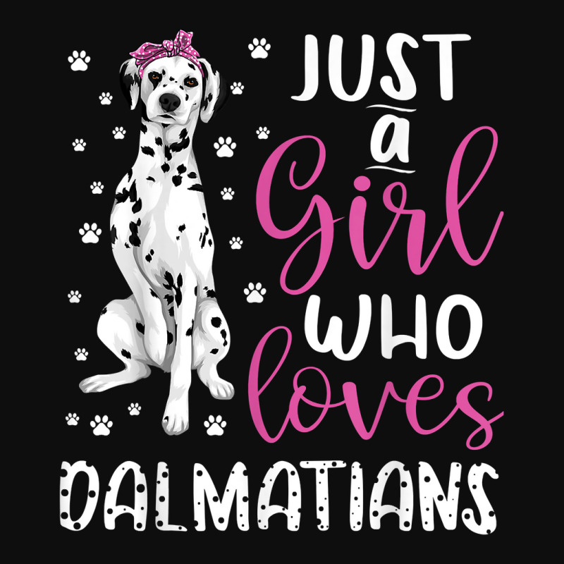 Dalmatian Just A Girl Who Loves Dalmatians Dogs Lover Gift Crop Top by JonathonBarringer | Artistshot