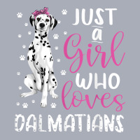 Dalmatian Just A Girl Who Loves Dalmatians Dogs Lover Gift Tank Dress | Artistshot