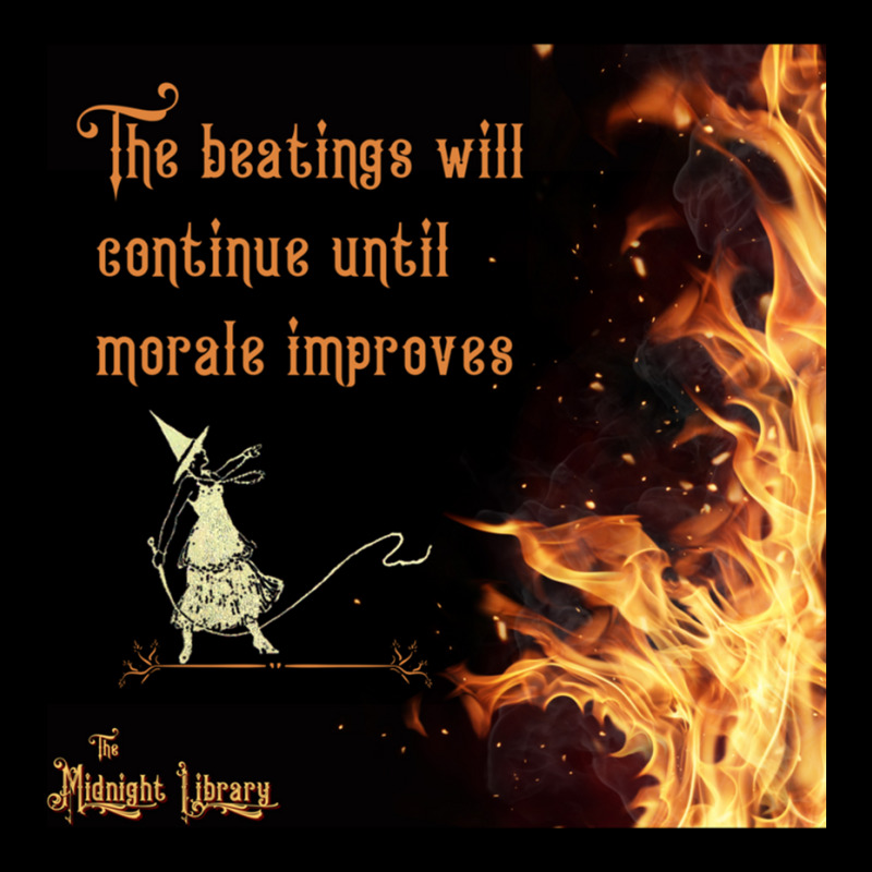 The Beatings Will Continue Until Morale Improves Zipper Hoodie by cm-arts | Artistshot