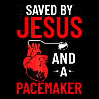 Saved By Jesus And A Pacemaker Heart Disease Awareness Funny T Shirt Pocket T-shirt | Artistshot