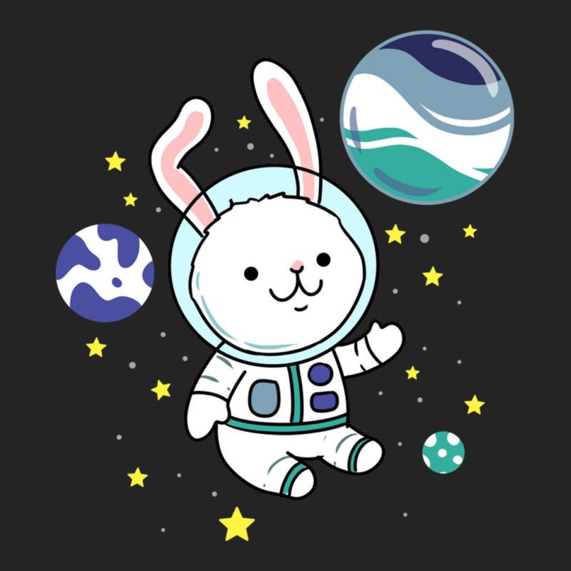 Bunny In Space Oriented Aroace Pride 3/4 Sleeve Shirt | Artistshot