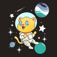 Cat In Space Oriented Aroace Pride Tank Top | Artistshot