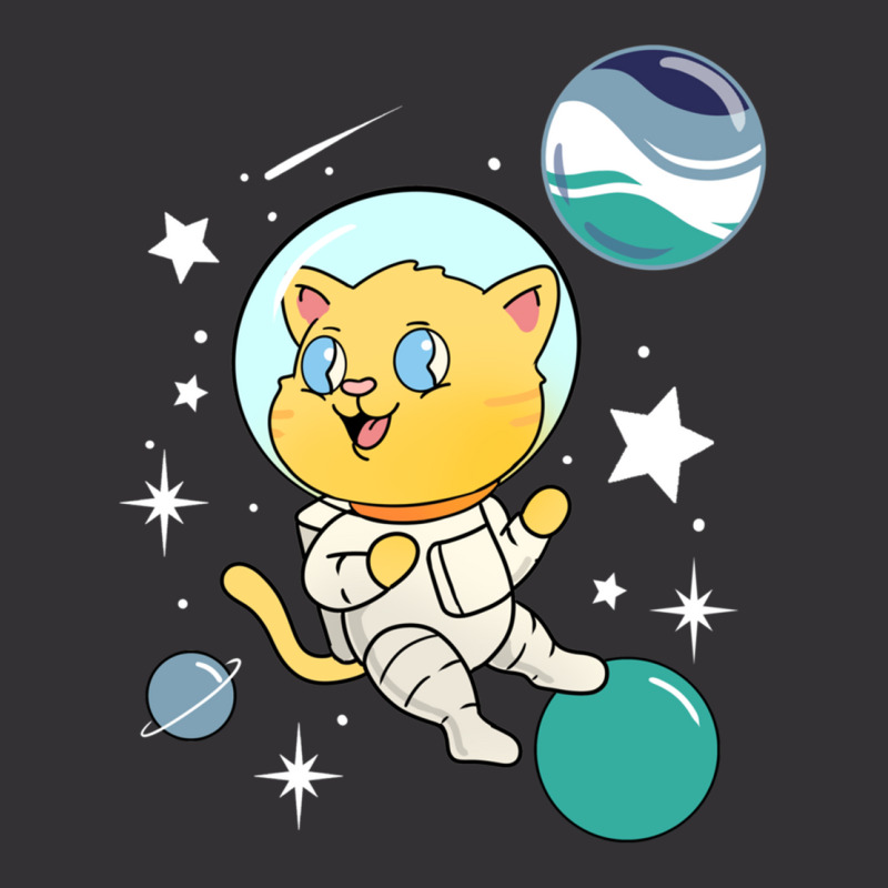 Cat In Space Oriented Aroace Pride Vintage Short | Artistshot