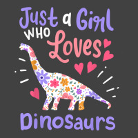 Dinosaur Dino Just A Girl Who Loves Dinosaurs Vintage T-shirt | Artistshot