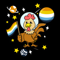 Chicken In Space Aroace Pride Long Sleeve Shirts | Artistshot