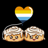 Cinnamon Roll Couple Aroace Pride Fleece Short | Artistshot