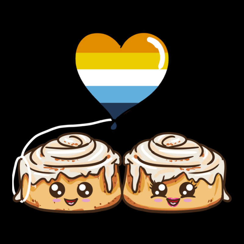 Cinnamon Roll Couple Aroace Pride Fleece Short | Artistshot