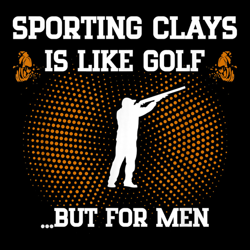 Mens Sporting Clays Is Like Golf But For Men Trap Skeet Shooting T Shi Pocket T-shirt | Artistshot