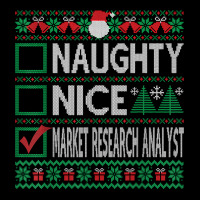 Naughty Nice Market Research Analyst Christmas List Sweater T Shirt V-neck Tee | Artistshot