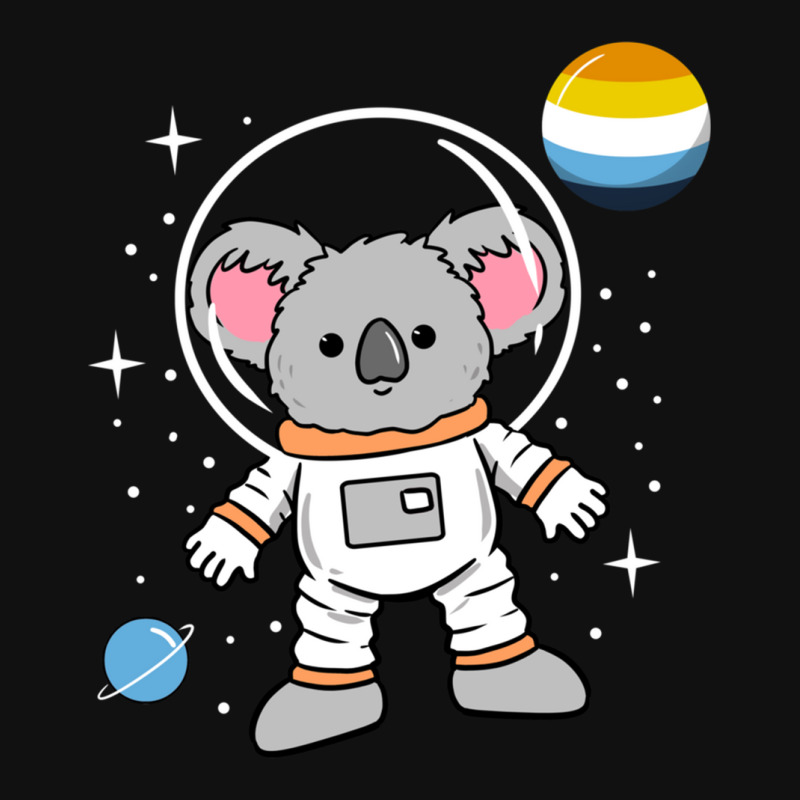 Koala Astronaut Aroace Pride Full Set Car Mats | Artistshot